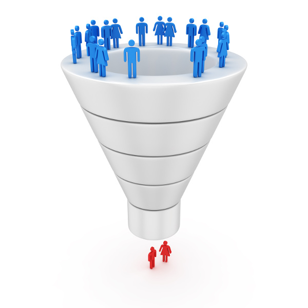 Abbildung eines Sales Funnel